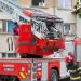 Antrenament în caz de incendiu la Spitalul Militar Focșani