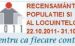 Peste o lună avem recensământ